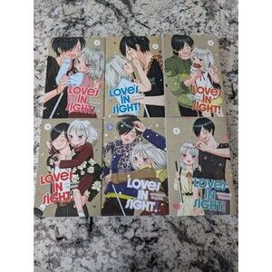 Love’S in Sight! Manga Lot Volumes 1 Through 6 (Viz 2023)